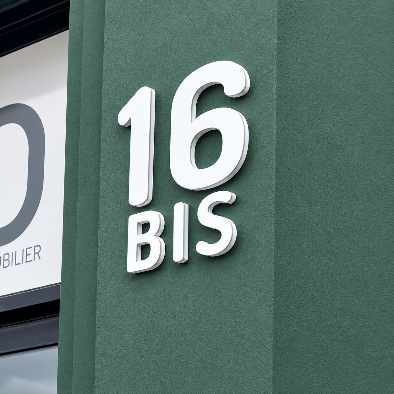 Numéro de rue en relief dPRO